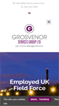 Mobile Screenshot of grosvenorservices.co.uk